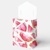 Waterverf Watermeloen 1 Bedankdoosjes (Geopend)