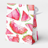 Waterverf Watermeloen 1 Bedankdoosjes (Achterkant)