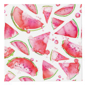 Waterverf Watermeloen 1 Kubus (Voorkant)