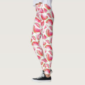 Waterverf Watermeloen 1 Leggings (Links)