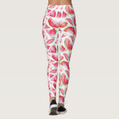 Waterverf Watermeloen 1 Leggings (Achterkant)