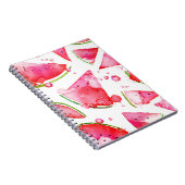 Waterverf Watermeloen 1 Notitieboek (Rechterzijde)