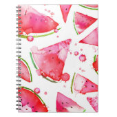 Waterverf Watermeloen 1 Notitieboek (Voorkant)
