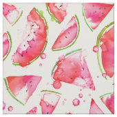 Waterverf Watermeloen 1 Stof (Swatch)