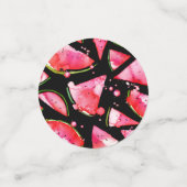 Waterverf Watermeloen 2 Confetti (Kleine voorkant)