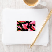 Waterverf Watermeloen 2 Etiket (Insitu)