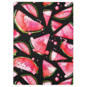 Waterverf Watermeloen 2 Klembord (Achterkant)