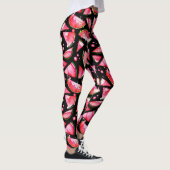 Waterverf Watermeloen 2 Leggings (Rechts)