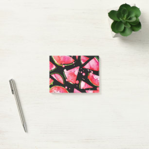 Waterverf Watermeloen 2 Post-it® Notes
