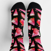Waterverf Watermeloen 2 Sokken (Top)