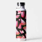 Waterverf Watermeloen 2 Waterfles (Rechts)