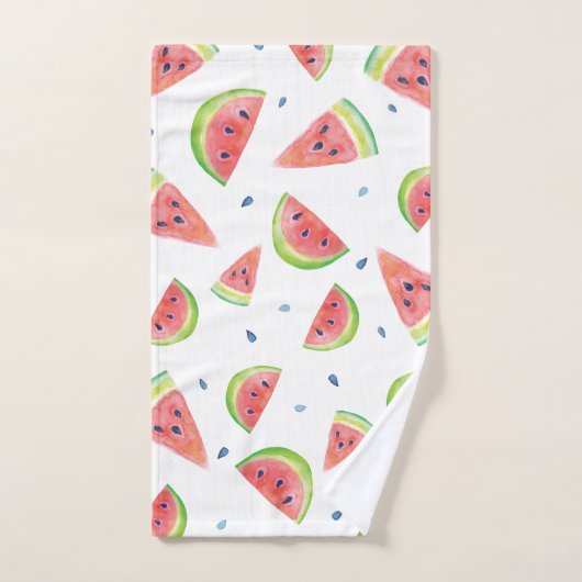 Waterverf Watermeloen Bad Handdoek (Handdoek)
