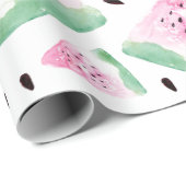 Waterverf Watermeloen Cadeaupapier (Rol Hoek)