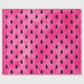 Waterverf Watermeloen Cadeaupapier (Vlak)