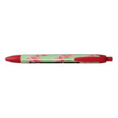 Waterverf Watermeloen Fruit rood groen Zwarte Inkt Pen (Achterkant)
