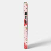Waterverf Watermeloen Fruitpatroon Case-Mate iPhone Case (Achterkant / Links)
