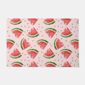 Waterverf Watermeloen Fruitpatroon Deurmat (Voorkant)