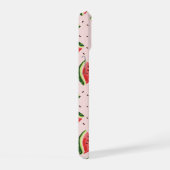Waterverf Watermeloen Fruitpatroon iPhone 15 Case (Rechterkant)