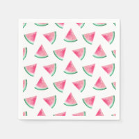 Waterverf watermeloen. Kinder tekening. Roze bes