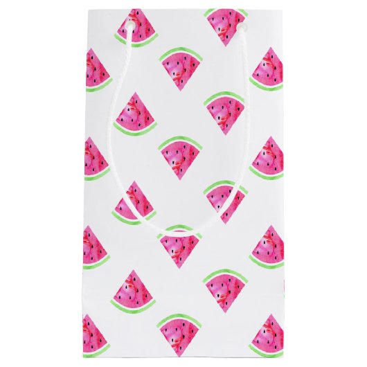 Waterverf Watermeloen Klein Cadeauzakje (Voorkant)