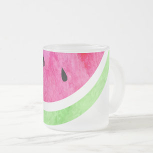 Waterverf Watermeloen Matglas Koffiemok
