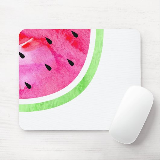 Waterverf Watermeloen Muismat (Met muis)