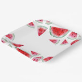 Waterverf Watermeloen Papier Borden Papieren Bordje (Gebogen)