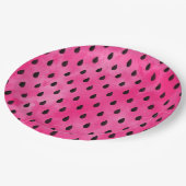 Waterverf Watermeloen Papieren Bordje (Gekanteld)