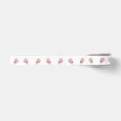 Waterverf Watermeloen Pop Ijs Grosgrain Lint (Voorkant)