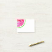 Waterverf Watermeloen Post-it® Notes (Op bureau)