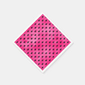 Waterverf Watermeloen Servetten (Hoek)