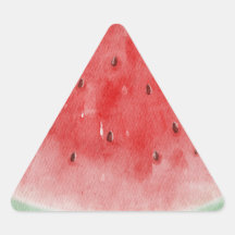 Waterverf watermeloen. Tropische zomervruchten