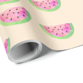 Waterverf Watermeloenen Cadeaupapier (Rol Hoek)
