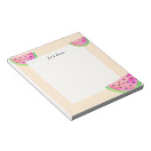 Waterverf Watermeloenen Notitieblok (Schuin)