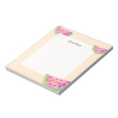 Waterverf Watermeloenen Notitieblok (Linkerzijde)