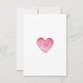 Waterverf watermeloenen verjaardagsfeestje bedankt (Achterkant)