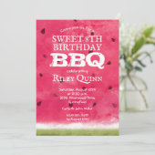 Waterverf Watermelon Birthday (Staand voorkant)