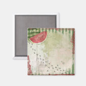 WATERVERF WATERMELON MAGNEET (Voorkant / Achterkant)