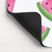 Waterverf Watermelon Wedge Patroon Muismat (Hoek)