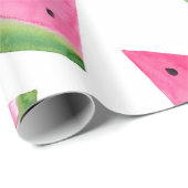 Waterverf Watermelon Wedges Cadeaupapier (Rol Hoek)