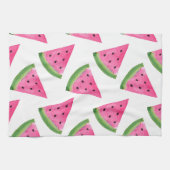 Waterverf Watermelon Wedges Theedoek (Horizontaal)