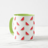 Waterverf Watermelonpatroon Mok (Voorkant links)