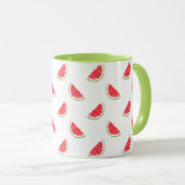 Waterverf Watermelonpatroon Mok (Voorkant rechts)