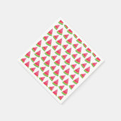 Waterverf Watermelonpatroon Servet (Hoek)