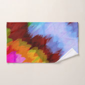 Waterverf waterval, natuur 2 bad handdoek (Handdoek)