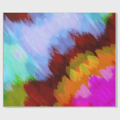 Waterverf waterval, natuur 2 cadeaupapier (Vlak)