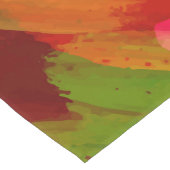 Waterverf waterval, natuur 2 korte tafelloper (Hoek)