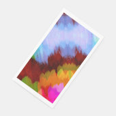 Waterverf waterval, natuur 2 servet (Hoek)