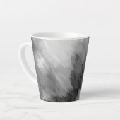 Waterverf waterval, natuur 3 latte mok (Linkerhoek)