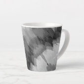 Waterverf waterval, natuur 3 latte mok (Rechterhoek)